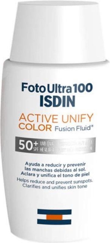 Isdin - Active Unify Color - Zonnebrandcrème - SPF 50 - 50ml