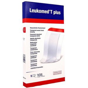 Leukomed T Plus - Wondverband - 8x15 cm - 5 Stuks