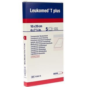 Leukomed T Plus 10x20cm 5 stuks
