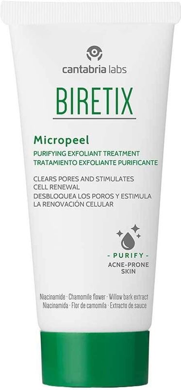 Biretix - Micropeel - Gezichtsafheemer - 50 ml - Dermocosmetica