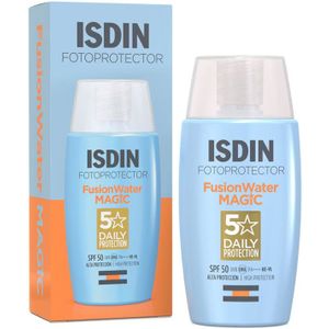 ISDIN Fotoprotector Fusion Water Magic SPF 50 | Waterfase zonnebrandcrème voor dagelijks gebruik | Ultralichte textuur 50 ml