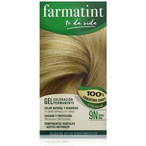 Farmatint Gel permanente haarkleuring 9N honingblond