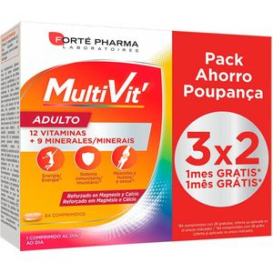 Food Supplement Forté Pharma Multivit (84 Units)