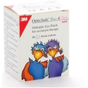 Opticlude 3m Boys & girls Mini Oogkompres 30 2537pe  -  3M