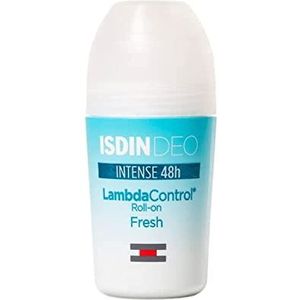 Isdin Lambda Control Deodorant Roll-on anti-transpirant Duplo, 50 ml