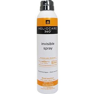 Heliocare - 360° Invisible Spray - Zonnebrand - SPF 50+ - Transparante Spray