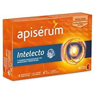 Apisérum Intellect Multivitamine-capsules met koninginnengelei, vitamine B, aminozuren en ginkgo biloba, behandeling voor een maand