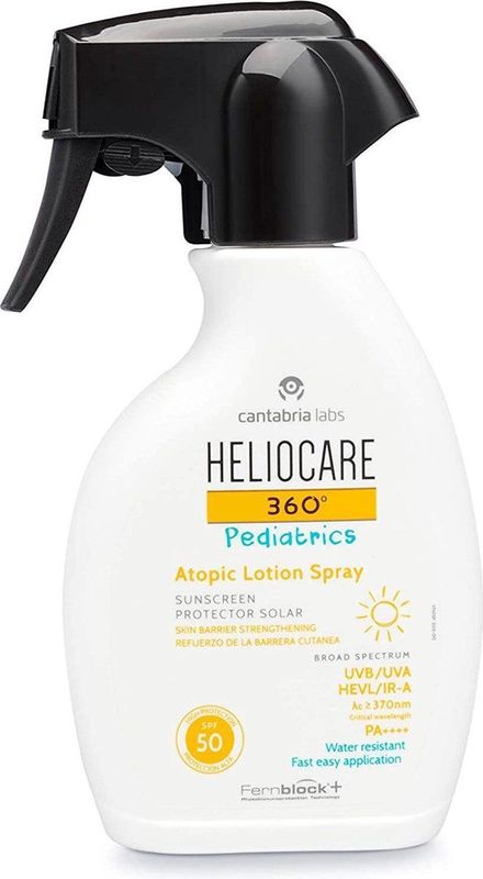 Heliocare - 360 Pediatrics Atopic Lotion - SPF50 - 250ml - Vloeibare Zonnebescherming