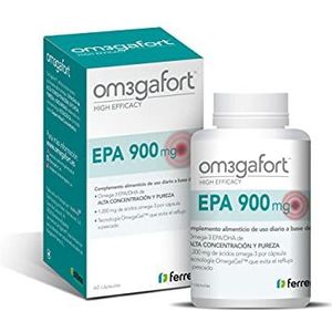 Omegafort Epa 900 - voedingssupplement met omega-3 Epa/dha inhoud met milieuvriendelijke technologie - 60 capsules, 160 g