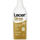 LACER Oros Coloritoire 1000 ml, rince-bouche, protection bucco-dentaire intégrale, triple action, prévention des saignements, réduit la sensibilité dentaire, protège contre les caries