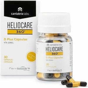 Heliocare - 360° D Plus NF Capsules - 30 Stuks - Vegan - Glutenvrij - Lactosevrij