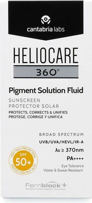 Heliocare - 360° Pigment Solution Fluid - Zonnebrand - 50ml - SPF50+