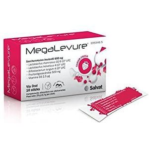 MEGALEVURE FRESA 10 STICKS