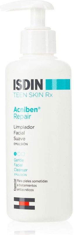 ISDIN - Acniben - Gezichtsreiniger - 180 ml - Hypoallergeen - Onggeparfumeerd