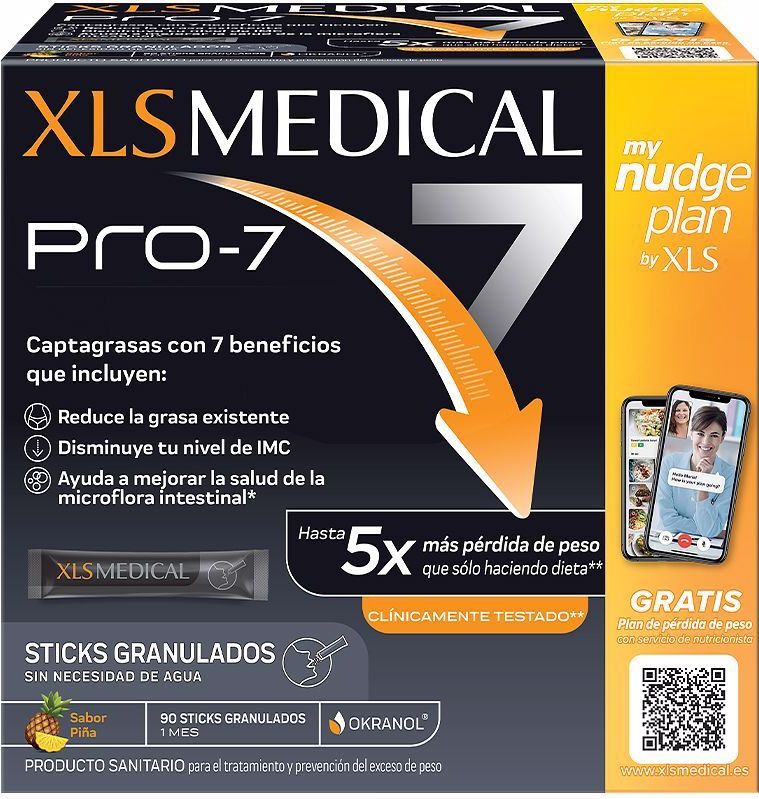 Xls Medical Pro-7 90 Ananas-Geschmacksstäbchen