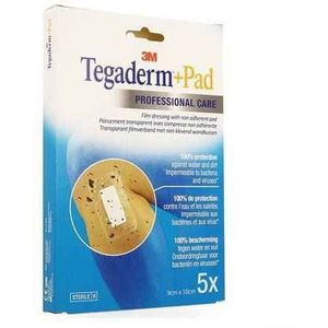 Tegaderm + Pad 3m Transp Steril 9cmx10cm 5 3586p  -  3M
