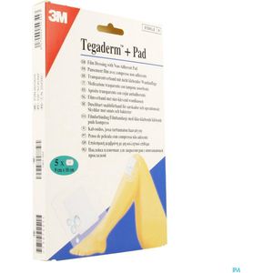 Tegaderm + Pad 9x10cm  5 stuks