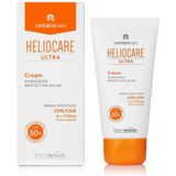 Heliocare Ultra 90 - Gezichtszonnecrème SPF 50+, zeer hoge bescherming, verzorgt en gehydrateerd, zonder witte resten, zonder maskereffect, normale of droge huid, 50 ml