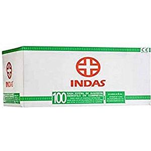 GASA ESTERIL INDAS CAJA 100 UNID SOBRE 5 U