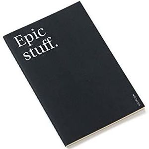 EPIC STUFF"" Achthoek Notebook (sim A5)