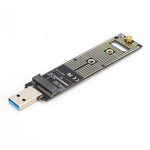 M.2 NVME SSD-naar-USB-adapterkaart, hot-plug pull plug play Geen driver Harde schijfconverterkaart voor 970-serie/960-serie/WD zwart/in tel/cruciale NVME SSD