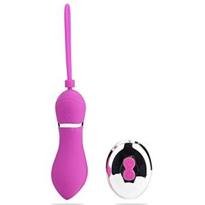 YABAISHI Sex Toy Vibrator waterdichte afstandsbediening draadloze vibratie Female AV Stick Adult stimulatie clitoris Vibrating Wand (Color : Purple)