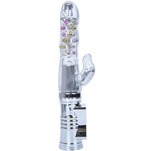 YABAISHI Waterdichte Stimulator Vibrator Thumb Grote turn kraal Rod Telescopische Rotation Multi-Speed ​​Stick vrouwelijke masturbatie Clitoral G Spot Massager Adult Sex Toys for Koppels