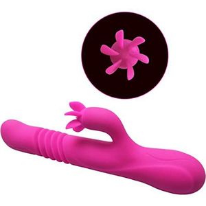 YABAISHI Vrouw Verwarming telescopische Rotating Vibrator Sputum erotiek vrouwelijke AV Stick Sex Toys