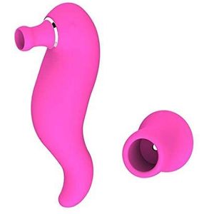 YABAISHI Vrouw Zuigen Vibrator zuigen Orale seks Zuigen Vibrator Siliconen volwassen vrouwelijke masturbatie Tool (Color : Rose Red)