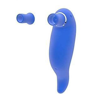 YABAISHI Vrouw Zuigen Vibrator zuigen Orale seks Zuigen Vibrator Siliconen volwassen vrouwelijke masturbatie Tool (Color : Blue)