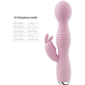 YABAISHI Vrouwelijke masturbatie Vibrator Electric Massage AV Stick erotisch G Spot Vibrator Sex Toys (Color : Pink)