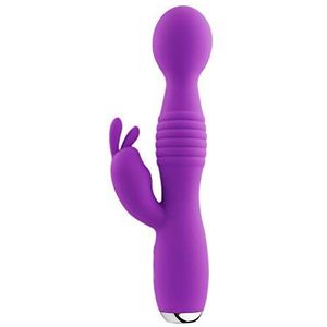 YABAISHI Vrouwelijke masturbatie Vibrator Electric Massage AV Stick erotisch G Spot Vibrator Sex Toys (Color : Purple)