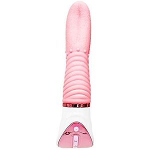 YABAISHI Tongvibrator, vrouw Verwarming Elektrisch Swing Masturbatie Simulation tong Stick Adult Sex Toys