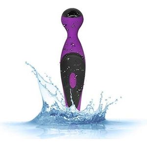 YABAISHI Vrouwelijke masturbatie massage stick Plezier for volwassenen Volwassen Silicone Waterproof G-spot Stimulatie AV Vibrator Sex Toys (Color : Purple)