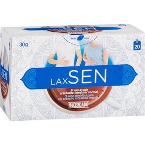 40 zakjes LAXEN natuurlijk laxeermiddel, Laxerend. Infusie met muntsmaak voor Moeilijke stoelgang , Darm Verstopping, Afslanken, Detox, Diuretisch. Veganistisch en Vegetarisch