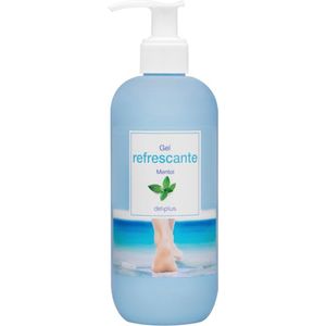 Deliplus | Gel Refrescante Menthol | Verfrissende en Ontspannende Menthol Gel voor Voeten en Benen | Zwelling Verminderend, Koude Effect | Uit Spanje | 200ml
