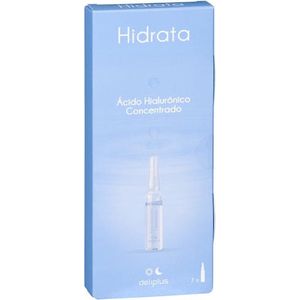 HUIDVERSTRAKKING HYALURONZUUR OF HYALURONIC ACID FLASH BOOSTER 7 Ampullen (2 ml per Ampul) – Directe Verjonging voor een Stralende Huid!  Flash hyaluronzuur en stamcellen die onmiddellijk verjongen