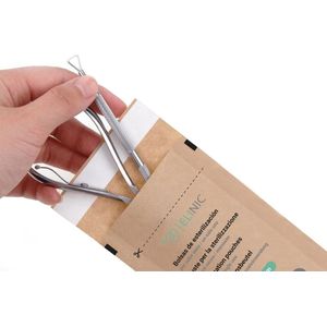 Sterilisatiezakken voor droge hitte, 100 stuks (100 x 230 mm)