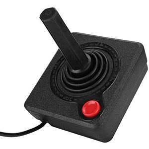 Joystickcontroller, retro klassieke analoge joystick, 9-pins bedrade joystick voor vechten, gamecontroller, 3D-gamecontrole voor 2600/7800