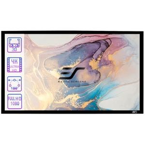 ELITE SCREENS fixed frame projector screen Sable Frame B2 222 x 125 cm, 16:9 format 100 inches, SB100WH2