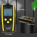 HT-611 Alcohol Tester Hoge Resolutie Audio Ademhaling Alcohol Tester