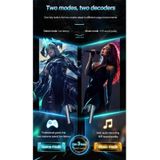 Lenovo XG02 Bluetooth 5.0 Dual Modes Game Music Draadloze Bluetooth Oortelefoon (Zwart)