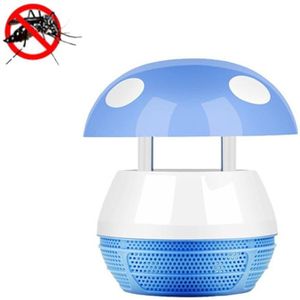 Paddestoel LED Mosquito Killer Lamp Huishouden USB Mosquito Killer (Sky Blue)