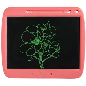 Kinderen LCD Painting Board Elektronische Markering Geschreven Panel Smart Charging Tablet  Style: 9 Inch Monochrome Lines (Pink)