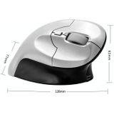 G70 Wireless & Wired Vertical Mouse Ergonomische optische muis  stijl: Draadloze oplaadversie