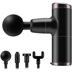 Mini USB-spier ontspannende fascia massager  specificatie: knopversie (328 zwart)