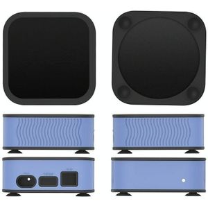 T7 Set-Top Box Siliconen Case Anti-Drop Stof-Proof Beschermende Mouw voor Apple TV 4K (Luminous Blue)