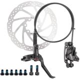 Meroca M800 Bicycle Brake Mountain Bike Universal Bilateral Brake Oil Pressure Disc Brake  Style: Right Front 800mm + Disc Brake