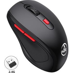 HXSJ T67 2.4G Simple Style Wireless Mouse(Black)