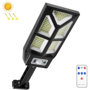 TG-TY100 196 LED Solar Outdoor Human Body Induction Wandlamp Tuin Omheining Straatlantaarn